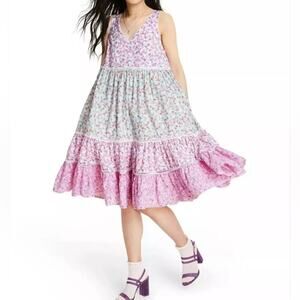 LoveShackFancy x Target Camille Floral Parfait Babydoll Dress(S)
